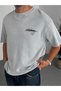 Gray Cs Printed Washable T-Shirt C-033 - 5