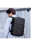 MR-8057QM Expandable Backpack, Motorized Vacuum Compression, Waterproof Oxford, USB, 17.3 - 2