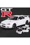 Nissan Skyline Gtr (R34) 1/24 Scale Diecast Model Car Nissan Skyline Gtr Diecast Car