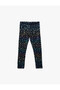Star Printed Leggings Cotton with Elastic Waist