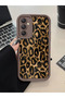 Samsung A16 Compatible - Leopard Patterned Soft Silicone Case - 2