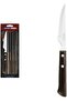 Steak Knife Set with Brown Polywood Handle 6-Piece - 2