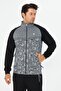 Men's Full Zipper Tracksuit Set Black 5817-S - 2