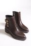 Zylorena Women's Boots 0012096 Brown - 5