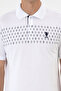 Men's Regular Fit Polo Collar White T-Shirt 50306798-VR013 - 6