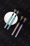 Set of 2 Triple-Surface Soft-Tipped Toothbrushes – Purple & Green One-Movement Full Cleaning Ergonomic Handle - 7