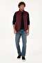 Men's Burgundy Vest 50310045-Vr177 - 4