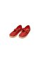 -Cienta Mercedes Fuchsia Shimmer Loop & Strap Kids Comfort Shoes - 4