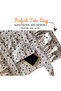 Ruffled Tote Bag Mother Bag - Bee Patterned - 2