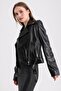 Maroquin Leather Milenni Women's Leather Biker Jacket - 4