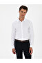 White Dobby Slim Fit Shirt 50312330-Vr013 - 3