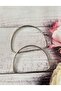 Bag Handle, Metal Bag Handle, Metal Handle, Knitting Bag Handle, DIY Bag, (Pair) Silver