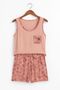Women's Viscose Fabric Stretch Shorts Set - Summer, Comfortable, Stylish and Soft Loungewear Set - 4