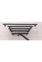 North Rome 224 mm Black Luxury Modern Drawer Cabinet Cloakroom Furniture Handles - 6