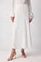 ELASTIC WAIST SHIFFON SKIRT - 4