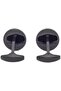 - Unroll Cufflink For Men Blk With Blue-Orange Laser Lens - 7