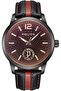 Raho Gents Analog Watch With Black Dial & Leather Strap 44mm