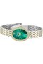 Upper East Side Women's 25mm Quartz Watch with Green Mother-of-pearl Dial & Si - 2