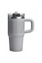 The Quencher Protour Flip Straw Tumbler |   14 oz (0.41 Liter) Ash Fade Leakproof Thermos with Straw