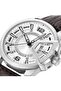 Underlined Gents Watch With Genuine Leather Strap 5 Atm - 4