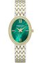 Upper East Side Women's 25mm Quartz Watch with Green Mother-of-pearl Dial & Si