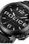 Automated Gents Analog Watch with Textured Leather Strap - 5