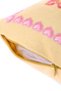 Love Bloom Heart Yellow Floral Fringed Velvet Throw Pillow Cover - 43X43Cm - 3