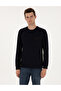 Navy Blue Regular Fit Sweatshirt 50315760-Vr033