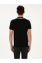 Black Slim Fit Polo Neck Zippered Knitwear Sweater 50315745-Vr046 - 5