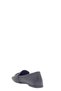 Black Leather Tasseled Women's Loafer - 3