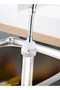 Three Gear Adjustable Faucet Sprayer Silver/White 8.5 x 5.3 x 5.3cm - 2