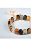 Certified Scorpio Natural Stone Wide Cut Men's Bracelet 1 - 2