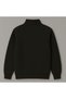 Crtz Printed Street Style Half Zipper Stand Collar 3 Thread Thick Winter Women'S/Men's Unisex Sweatshirt - 2