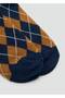 Socks with a diamond pattern - 4