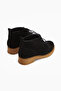 Henna Genuine Leather Black Suede Lace-Up Women's Boots - 4