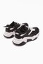 Daysi Black Beige Thick Sole Sports Shoes Women's Sneakers - 5