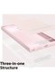Samsung S24 Ultra Compatible Pink Launch Series Liquid Silicone Case Shock Absorbing Soft Protective Cover - 2