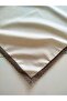 Organic Linen Cotton Soft Easy-Iron Brown Guipure Tablecloth - 3