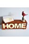 Wooden Home Written Decorative Box 43X13X10 cm - 3