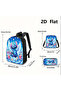 3 Piece Stitch School Bag Set Floral Star Girl's Stitch School Bag Set with Pencil Holder - 2