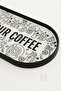 Glass Presentation Tray with "Enjoy Your Coffee" Written on It - 2 Pieces 12X30 cm - 3