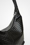 Knitted Textured Laura Women's Shopper Shoulder Bag with Loose Look and Large Volume Faux Leather - 3