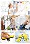 Magnetic Whiteboard Eraser Eva 4 Pieces White Whiteboard Eraser Magnetic Quality Felt Tip Eva - 4