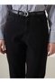 Lcw Jeans Black Mom Fit Women's Jeans Pants with Waist Belt - 3