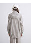 Lcw Modest Stand Collar Oversize Women's Raincoat - 5