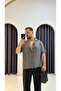 Oversize Modal Short Sleeve Shirt - 4