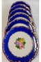 Porcelain Hand Painted 6 Piece Cake Plate (No Returns Allowed) - 5