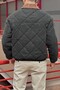 Relaxed Fit, Velvet Detail on the Collar, Diamond Patterned Quilting, Water Resistant Jacket 2505 - 7