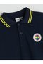 Two Mt Shop Quality Lcw Kids Navy Blue Polo Collar Fenerbahçe Printed Boys' T-Shirt - 5