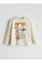 New Season Crew Neck Printed Combed Cotton Boys' T-Shirt - 3